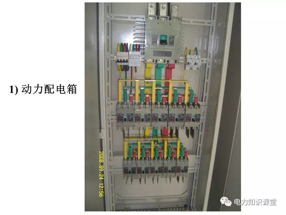 總計，分數配電箱系統圖
