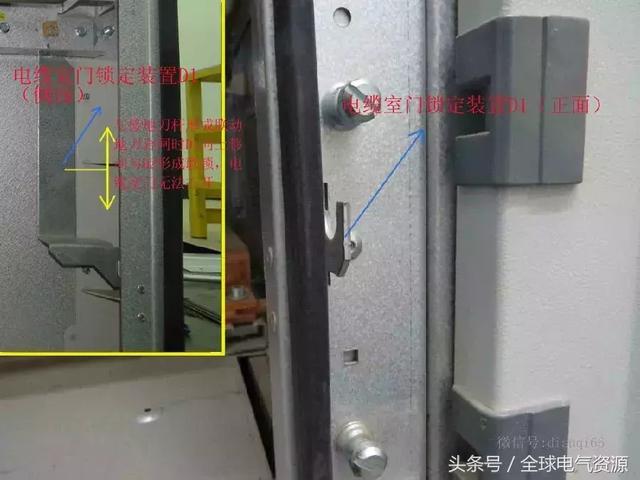 ABB高壓開關柜 5機械鎖細節,建議收藏!