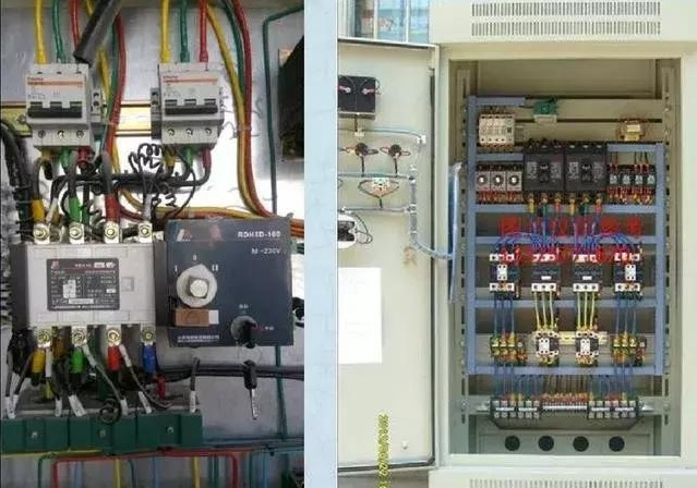 詳細(xì)說明了電氣設(shè)計中配電箱配電柜的接線圖。